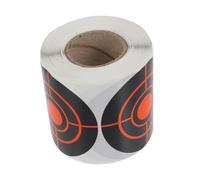 PACKOVE Fluorescent Splatter Archery Target Stickers, Self-adhesive Aim Papers Roll Sticky Backing, 100 Sheets for Bow Shooting Practice and Training