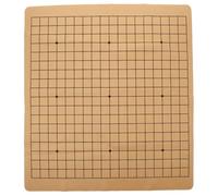 PACKOVE Foldable Dual-sided Chinese Xiangqi Chessboard Mat Made of Pu Material Lightweight Design Safe and Convenient to Use for Students and Adults Board Game Supply