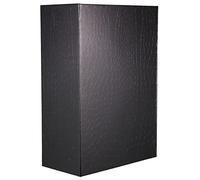 PACKOVE Folding Magnetic Closure Box Black Storage Wrapping Box Valentine's Day Birthday
