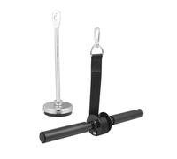PACKOVE Forearm with Nylon and Steel Construction Wrist Roller Trainer Arm Strength Training Exerciser to Arm Strength and Strengthen Wrists for Tennis and Wrestling Workouts