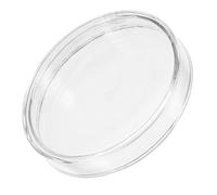 PACKOVE Glass Petri Dish 75mm High Borosilicate Thickened Cell Culture Plate with Lid Laboratory Agar Dish for Scientific Experiment and Tissue Culture