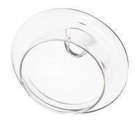 PACKOVE Glass Tea Kettle Lid Glass Lid for Tea Pot Spill Prevention Easy to Use Delicate Appearance Elegant Design Suitable for Family and Party 600ml Capacity