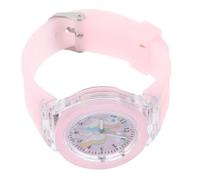 PACKOVE Glowing Unicorn Design Silicone Wrist Watch for Boy Girl Cute Cartoon Pattern Timepiece for Boys and Girls for Teaching and Daily Wear