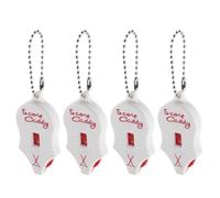 PACKOVE Golf Stroke Counter Portable Golf Counter Mini Mouse Shape 4pcs with Manual Dial and Fun Design Score Keeper for Games and Practice Sessions