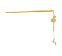 PACKOVE Handmade Retro Hairpin with Gourd Tassels Unique Chinese Style Bun Hairpins for Women for Special Occasions and Daily Wear