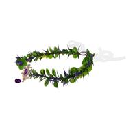 PACKOVE Handmade Waterdrop Forehead Chain Fairy Headpiece Lightweight Boho Floral Crown for Brides Bridesmaids Weddings Photoshoots with Comfortable Fit and Elegant Rustic Charm