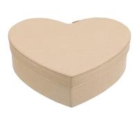 PACKOVE Heart Shaped Box Kraft Paper Wrapping Box for Valentine's Day Party Treats and Jewelry Storage Suitable for Restaurants Dessert Shops