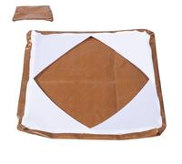 PACKOVE Heat Press Machine Protector Pad Cover with Synthetic Material, Easy to Install and Clean, Coffee Colour, Sturdy Multi-Functional Protective Cover for Heat Press Accessories