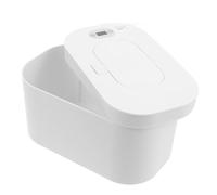 PACKOVE Heater Control for Use Outdoor Home and USB Data Includes, Portable Heating Wet Wipes Warmer with Temperature Built-in LED Display Pp Material Tissue Cable, 5v 10w Power