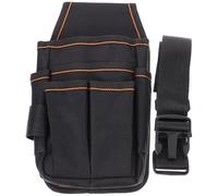 PACKOVE High Capacity Oxford Cloth Waist Tool Bag with Adjustable Belt for Electricians Portable Multipurpose Tool Storage Organizer Pouch and Accessories