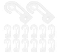 PACKOVE Hooks Space-Saving Organizing Hangers J Shaped 100pcs for Sock Display and Hat Display Solutions with Elegant Appearance, Suitable for Home and Dormitories