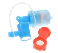 PACKOVE Hydration Bladder Bite Valve Mouthpiece, Silicone, Blue, High Flow Valve, Replacement Part for Water Reservoir, Camping and Running