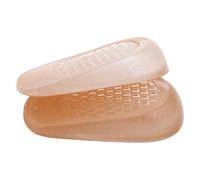 PACKOVE Invisible Height Increasing Shoe Inserts for Men and Women, Soft Elastic Gel Heel Lift Insoles, 2.5Cm Invisible Shoe Pads for Comfortable Height Boost and Daily Wear