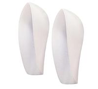 PACKOVE Invisible Pads Unisex Height Increase Shoes for Insoles 1 Pair White Silicone Heel with Sebs Material 3.5cm Height Increasing Fit Style of Shoes Comfortable Translucent Most