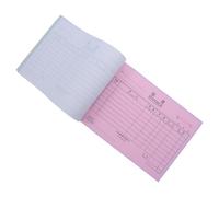 PACKOVE Invoice Book Receipt Book 3-Part Carbonless Paper 60-Page Perforated Edges Tear-Resistant for Business Order Management and Small Business Record Keeping