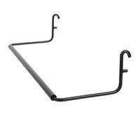 PACKOVE Iron Pegboard Paper Towel Holder Towel Hanger for Home and Bathroom, Black with Easy Installation and Modern Design, Maximizing Storage Space on Pegboards