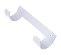 PACKOVE Ironing Board Storage Hook with Dual Hanging Heads, Strong Load-Bearing Iron Rack for Household and Laundry Room, Space-Saving Overdoor Hanging Shelf for Irons and Boards