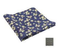 PACKOVE Japanese Style Wrapping Cloth for Meal Packing and Lunch Box, Blue Decorative Handkerchief with Beautiful Patterns, Safe and Healthy Material, Long Time Use for Travel