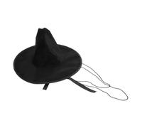 PACKOVE Korean Ancient Flat Top Hat Lightweight Hanfu Costume Accessory for Men Traditional Stage Performance Headdress Historical Korean Style Headwear for Party Festival