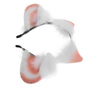 PACKOVE Lamb Ear Headband Sheep Ears Cosplay Prop Cute Face Washing Animal Costume Headwear for Halloween Christmas Party Theme