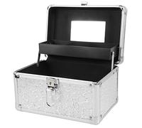 PACKOVE Large Household Medicine Box Durable Medical Storage Case with Portable Handle Secure Latches and Lock Convenient Emergency Medical Kit Organizer for Family Use