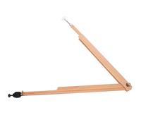PACKOVE Large Wooden Compass for Teacher Use, Multipurpose Beech Wood Drafting Tool with Linear Arc Function, Geometry Drawing Instrument for Classroom and Math Applications