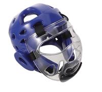 PACKOVE Lightweight with Secure Fit with Adjustable Straps Headgear Taekwondo Soft Sponge and Pu Material Martial Arts Sparring Helmet for Men and Adults for Mma and Grappling Training