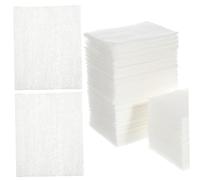 PACKOVE Makeup Remover Pads with Cotton White 2 Packs 200 Pcs Each Pack Facial Pads Large Capacity that Do Not Shed Suitable for Toner Facial Masks