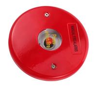 PACKOVE Manual Alarm Switch Fire Bell Stainless Steel Wall-mounted Red Safety Alarm Button for Warehouses and Residential Use, Easy Installation, Low-maintenance