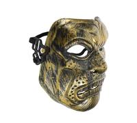 PACKOVE Mask Greek Roman Soldier Cosplay Full Face Cover Lightweight Halloween Mask for Men Party Costume Event Ready Durable Design