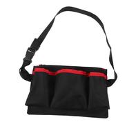 PACKOVE Massage Essential Oil Bottle Storage Bag Waist Pouch Three Pockets Small Size for Therapist Massage Oil Lotion Organizer Portable Waist Storage Pouch