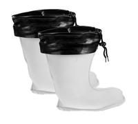 PACKOVE Men’S Detachable Insulated Rain Boot Liners Thick Warm Cotton Sock Inserts for Hunter Rain Boots Size 40 Mid-Calf 28-31Cm for Cold Weather