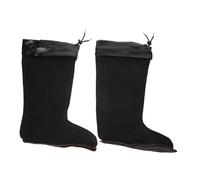 PACKOVE Men's Warm Thick Boot Liners with Detachable Comfortable Cloth Lining Insulated Rain Boot Insert for Cold Weather Winter Accessory