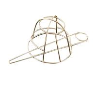 PACKOVE Metal Birdcage Hairpin for Women Hair Bun Holder Fork Design for Daily Party Wedding