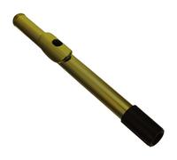 PACKOVE Metal Flute Headjoint for Flute, White Brass Nickel Plated, Burr-free Smooth Surface, Golden, for Professional and Intermediate Players