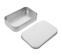 PACKOVE Metal Guitar Pick Storage Box to Protect Picks from Breakage with Water-Resistant and Sturdy Design, Silver Metal Plectrum Organizer for Ukulele and Bass Plectrum