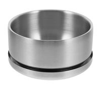 PACKOVE Metal Shaving Soap Bowl with Lid, Sturdy Stainless Steel Shave Cup for Men’S Bathroom, Small Foaming Bowl for Shaving Cream