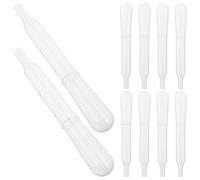 PACKOVE Mini Tattoo Ink Dropper Set 30pcs, Small Graduated Liquid Extraction Pipettes for Pigment Dispensing, Airbrush Paint Tool Compatible, Laboratory and Art Use