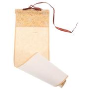 PACKOVE Mini Vintage Wax Resist Batik Hanging Scroll, Multi-function Blank Chinese Xuan Paper Roll, Handcrafted Kozo Hemp Fiber, Traditional Calligraphy and Painting Supply for Art