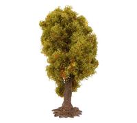PACKOVE Miniature Artificial Tree 12cm Green Grass with Red Flowers for Diorama Garden Scene, Outdoor Landscape Model Supplies, Tabletop Sand Tray Decoration