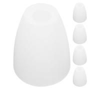 PACKOVE Modern Plastic Lamp Shade Replacement 5Pcs Flat Mouth 30Mm for Living Room Wall Table Floor Lights Hassle-Free Setup