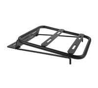 PACKOVE Motorbike Tail Rack Extended Aluminum Alloy Rear Cargo Rack Detachable Multi-function Motorcycles Rear Luggage Carrier for Daily Use with Easy Installation Black