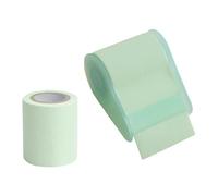 PACKOVE Multi-function Portable Memo Note Tape with Light Green Plastic Holder Practical Self-stick Note Roll for School and Making To-do Lists