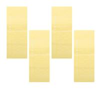 PACKOVE Musical Note Scale Stickers 4pcs Beige Pvc Erhu Fretboard Decals for Beginner Practice and Position Guidance