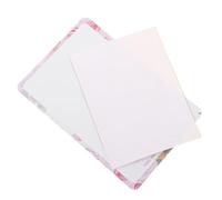 PACKOVE Nail Art Stamping Plates Templates for Easy Flower Transfer Designs for French Tip Nail Art Includes Stamper and Transfer Pad