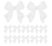 PACKOVE Nail Charms Comfortable Wear 300pcs Resin Bow for Nail Art Decoration with Flat Back and Unique Design , for Wedding and Everyday Styles