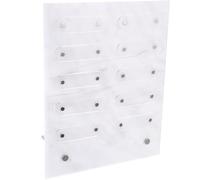 PACKOVE Nail Sample Display Stand Showing Tool Acrylic with Bracket Detachable Nail Polish Color Chart Frame for Practice and Home Use for Salon and Personal Manicure