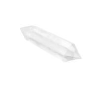 PACKOVE Natural Fluorite Crystal Wand and Housewarming Hexagonal Healing Stone with Beautiful Unique Design and Good Luck Properties for Healing Work