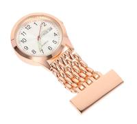 PACKOVE Nurse Pocket Watch Clip Practical Nursing Watch Face Design for Easy Reading for Healthcare Professionals During Shift Work Included