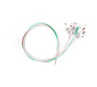 PACKOVE Nylon Lyre Harp Strings Set Professional Instrument Accessory 15pcs Replacement with Stable Quality and Light Weight , Easy to Take for Musicians and Learners